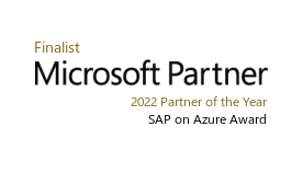 MS Partner of the year award - SAP on Azure